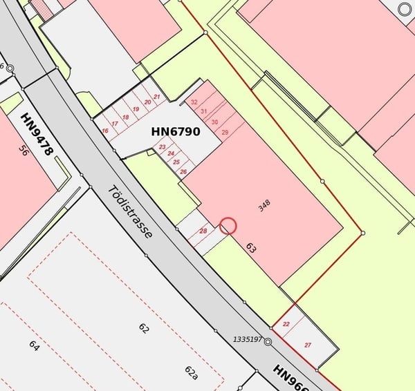 AUSSENPARKPLATZ AN DER TÖDISTRASSE 63 IN 8810 HORGEN ZU VERMIETEN! 2