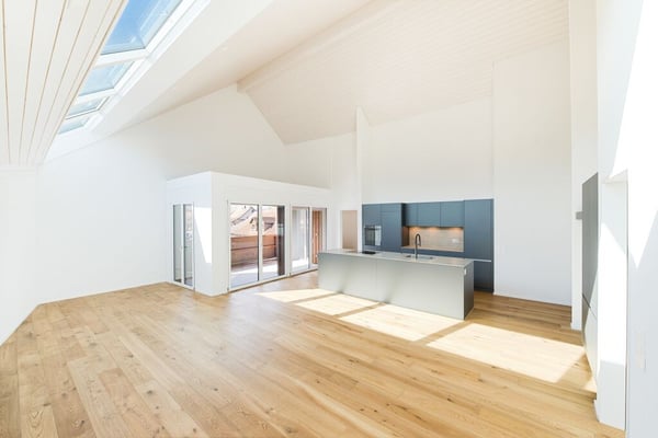 4½-Zimmer-Dachwohnung  modern, hell & mit viel Raumgefühl  Miete mit Kaufoption