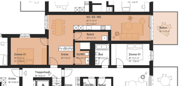 Neubau 2.5-Zimmer-Wohnung 5