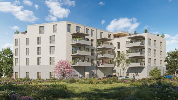 Neubau 3.5-Zimmer-Wohnung mit Balkon und schöner Aussicht in Bilten 3