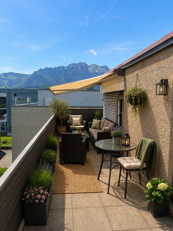 Attikawohnung mit Weitblick in Thun 2