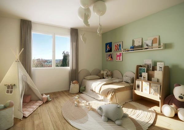 Neubauprojekt «Fliedergarten» - modernes Wohnen mit Stil und Nachhaltigkeit - hochwertige Obergeschosswohnung 10