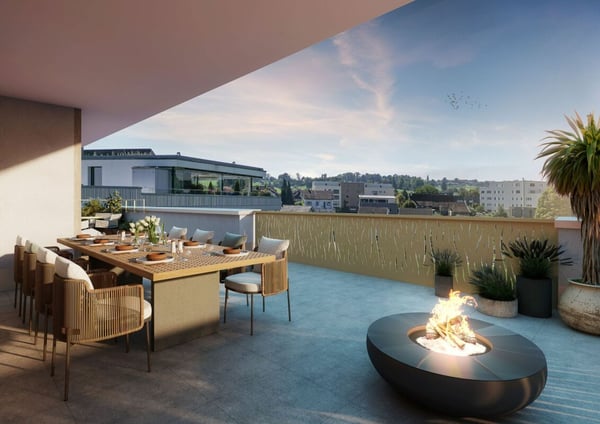 Neubauprojekt «Fliedergarten» - modernes Wohnen mit Stil und Nachhaltigkeit - hochwertige Garten-Maisonette 6