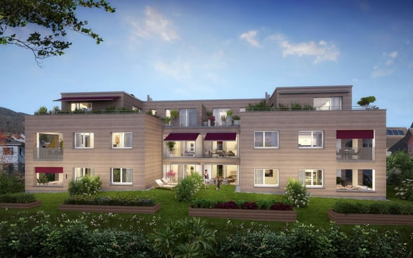 Äusserst hochwertige Attikawohnung mit riesiger Terrasse und wunderschöner Weitsicht 2
