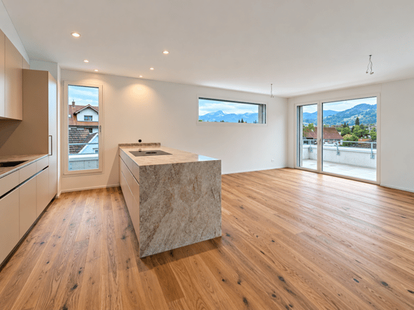 Äusserst hochwertige Attikawohnung mit riesiger Terrasse und wunderschöner Weitsicht 3