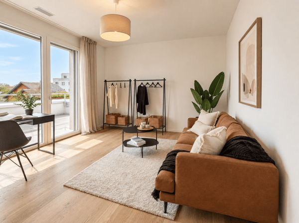 Äusserst hochwertige Attikawohnung mit riesiger Terrasse und wunderschöner Weitsicht 13