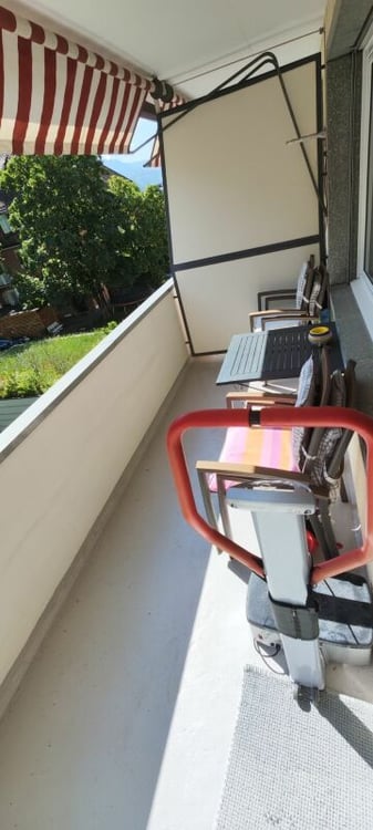 preiswerte 2-Zimmerwohnung nahe dem Bahnverkehrsknotenpunkt Sargans 5