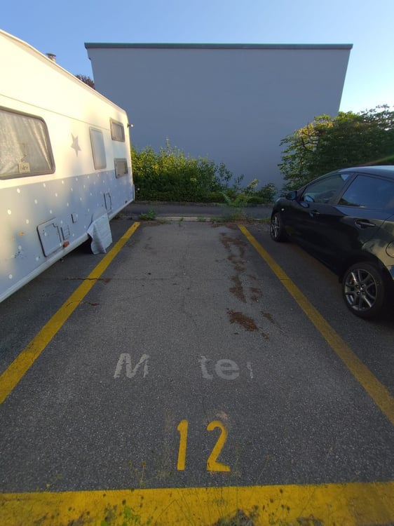 Stellplatz zu vermieten in Baden – Hägelerstrasse 5