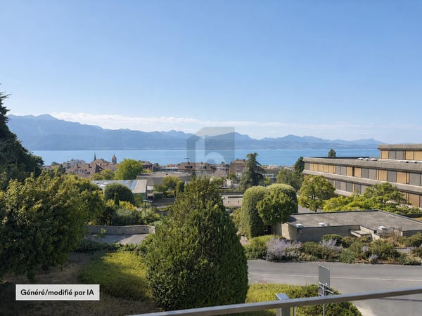 MEUBLÉ AVEC VUE LAC 1