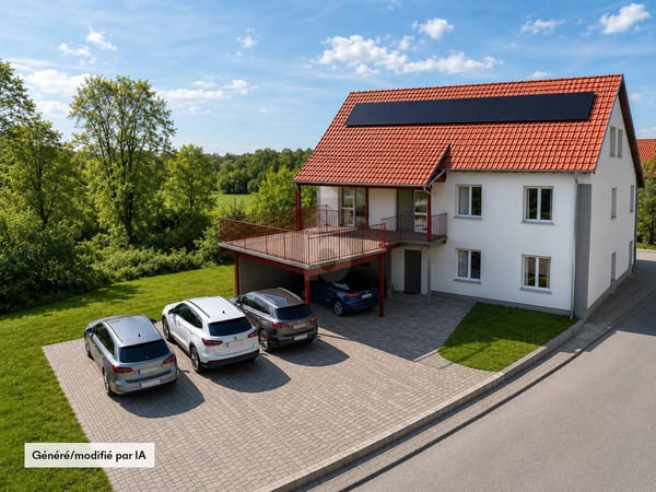 DUPLEX SPACIEUX AVEC BALCON ENVIRONNEMENT CALME 1