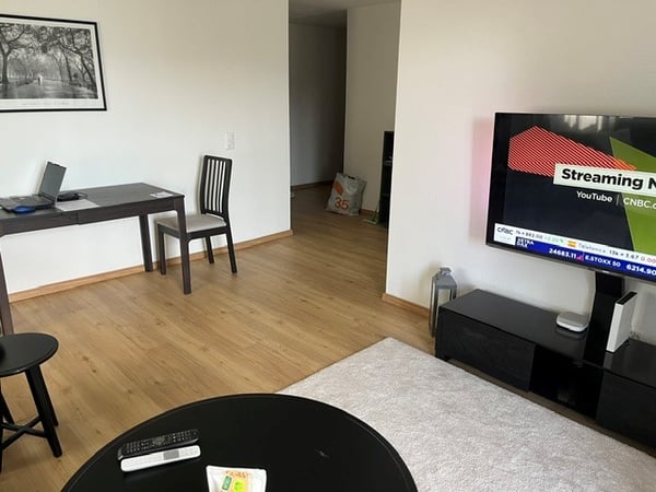 schöne und moderne 2.5 Zimmer Wohnung mit grosser Terrasse (30m2) und Seesicht 3