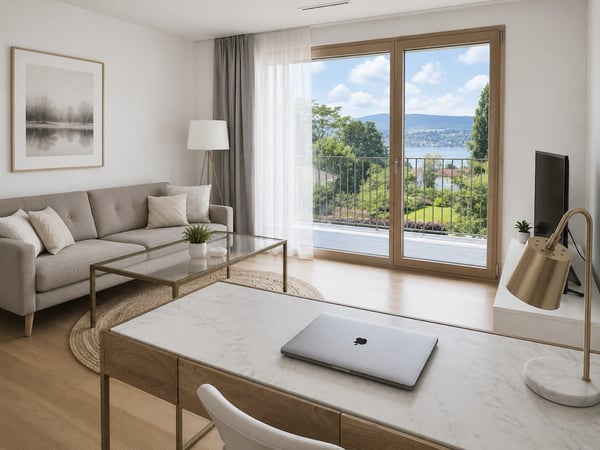 Helle 4.5-Zimmerwohnung mit Seeblick in Küsnacht 4