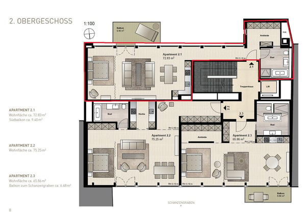 1.5 Zimmerwohnung in Zürich 5