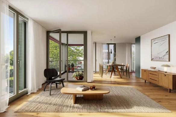 3 exklusive 2.5-Zimmer-Dachgeschosswohnungen im Vrenelisgärtli Thalwil 4