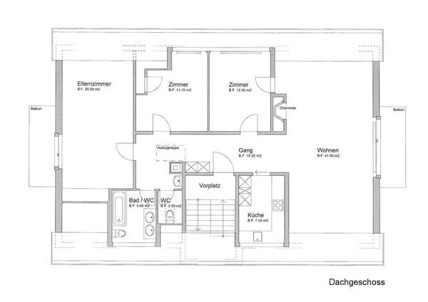 Charmante 4-Zimmer-Dachwohnung mit Seesicht in Küsnacht ZH 12