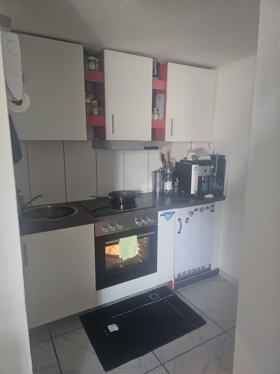 Gemütliche 1.5-Zimmer-Wohnung mit Küche und Badezimmer 2