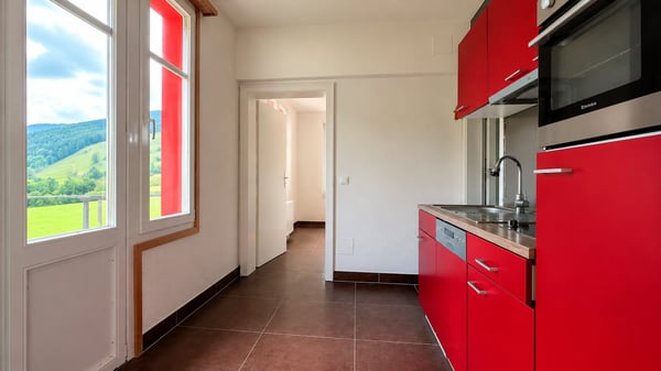 Helle 2.5-Zimmer-Wohnung mit schöner Aussicht in Stein SG 3