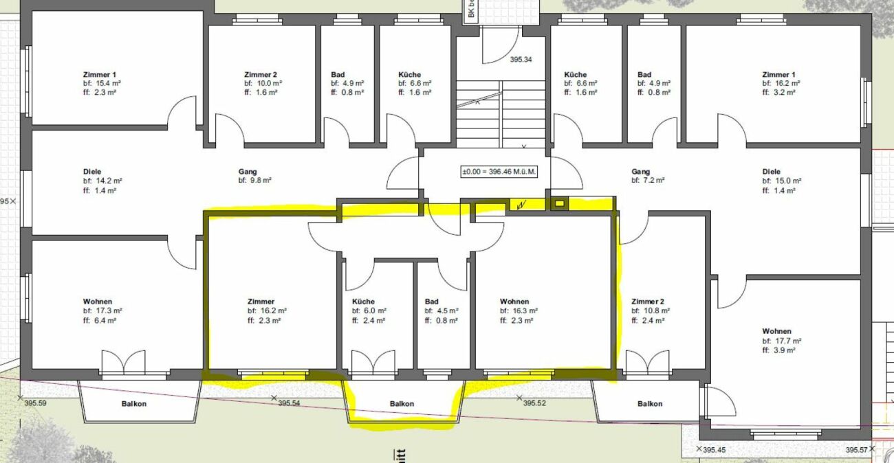 2.5 ZWG, Erstbezug nach total Renovation