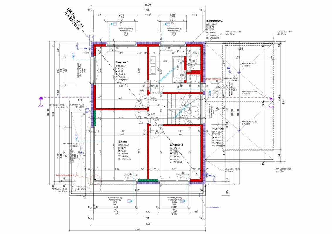 Top modernes Einfamilienhaus mit Garage