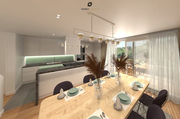 Neubau-Dachmaisonettewohnung in idyllischer Rheinnähe A 1.3 4