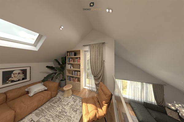 Neubau-Dachmaisonettewohnung in idyllischer Rheinnähe A 1.3 3