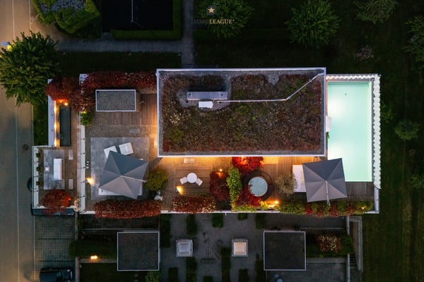 Exklusive Attika-Maisonette mit Pool, Whirlpool, Sauna und Seesicht. 5