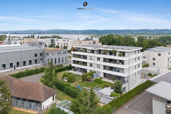 Begehrte Attikawohnung mit See-, Weit- und Schloss-Castell-Sicht. 4