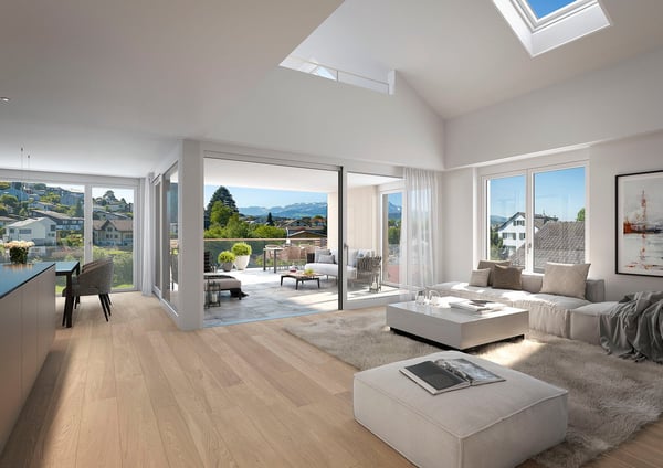 Spektakuläre 5 1/2 Zi.-Dach.-Maisonettewohnung mit grandioser Aussicht auf den Alpstein 7