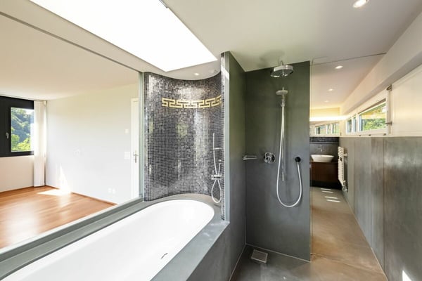 24-304 B - modernes 1.5 Zimmer Wohnhaus mit Aussenpool 17