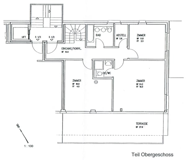 Wohnen über dem Rebberg: Exklusive 5-Zimmer-Attika-Maisonette mit Panoramaseesicht 15