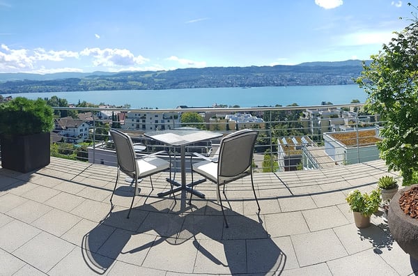 Wohnen über dem Rebberg: Exklusive 5-Zimmer-Attika-Maisonette mit Panoramaseesicht 8