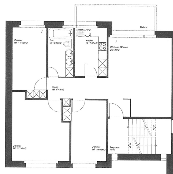 Tolle Wohnung mit eigenem Sitzplatz 11