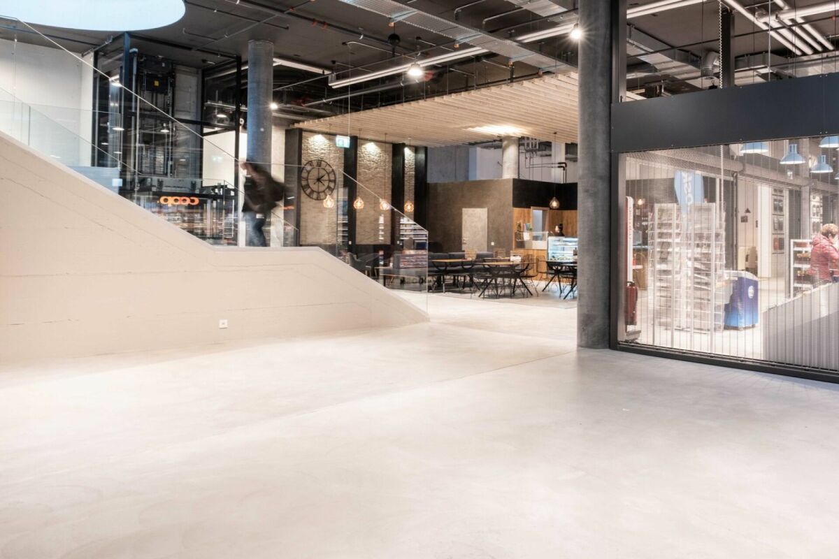 Popup Fläche in der Markthalle vom Steinbock