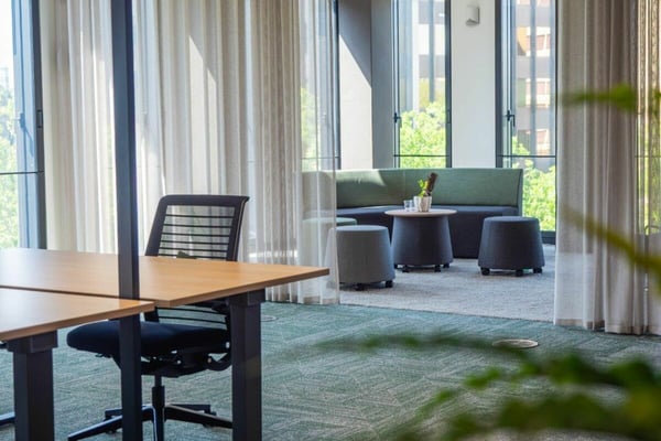 Vollausgebaute Büroflächen in den Quadro Towers 4