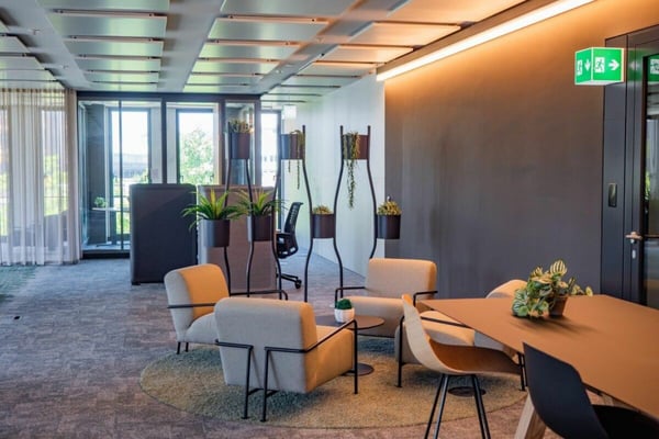 Vollausgebaute Büroflächen in den Quadro Towers 5