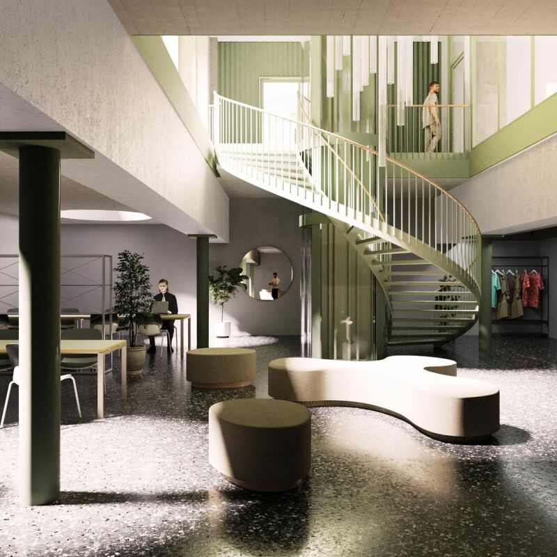 «KIRIGAMI» - CBD-Boutique Offices