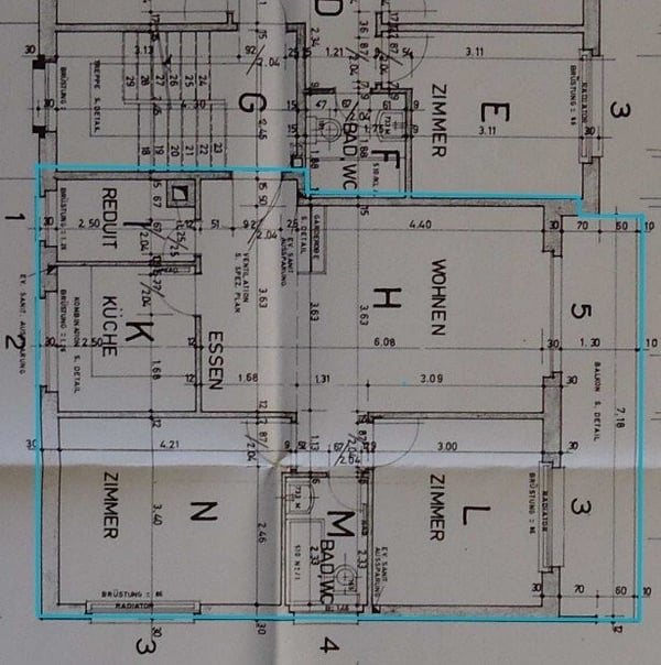 Schöne 3.5-Zimmerwohnung in ruhigem Quartier 8