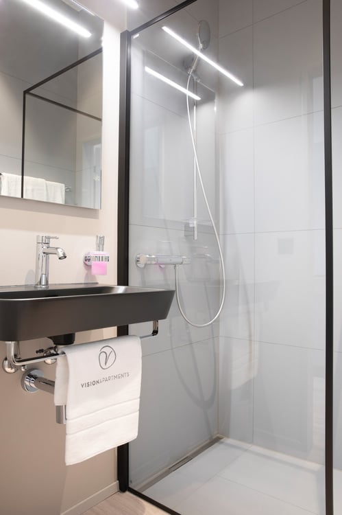 Studio Apartment Mini Kitchenette Balcony 5