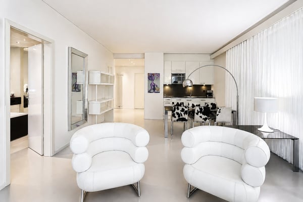BE11 – Stilvolle 1-Zimmer-Wohnung mit Terrasse an der Bellariastrasse 36, Zürich 8