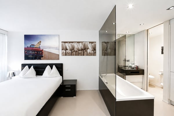 BE11 – Stilvolle 1-Zimmer-Wohnung mit Terrasse an der Bellariastrasse 36, Zürich 11