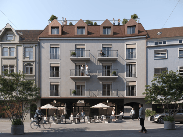 1-Zimmer-Wohnung mit grossem Reduit und Wäscheturm 5