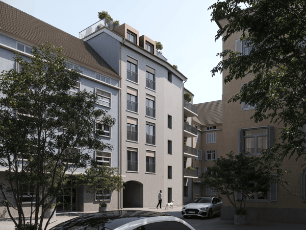 1-Zimmer-Wohnung mit grossem Reduit und Wäscheturm 6