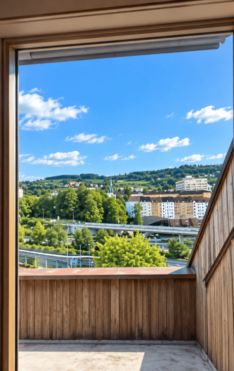 Charmante Dachwohnung direkt neben der Universität St. Gallen (HSG) 13