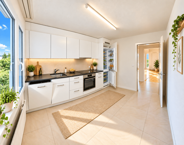 Herrliche und grosse 4- Zimmerwohnung mit Balkon an der Hauptstrasse 2