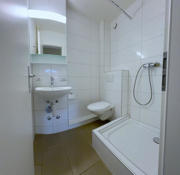 Appartement 1 chambres moderne à La Chaux-de-Fonds - Idéal pour étudiant & première occupation après rénovation complète 1