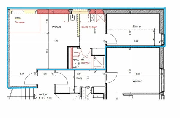 helle 1-Zimmer-Wohnung ideal für Pendler zu mieten 7