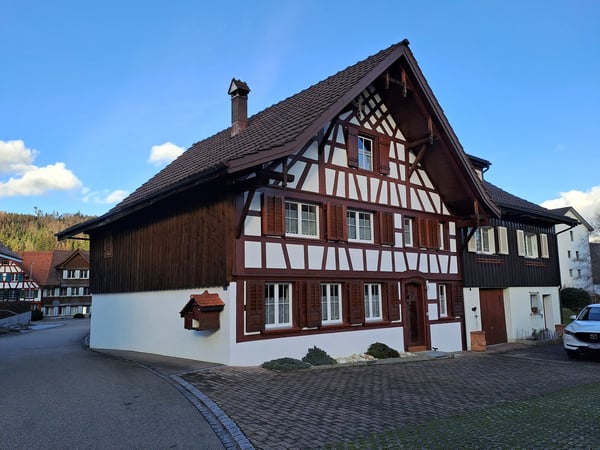 Gepflegter Riegelhausteil