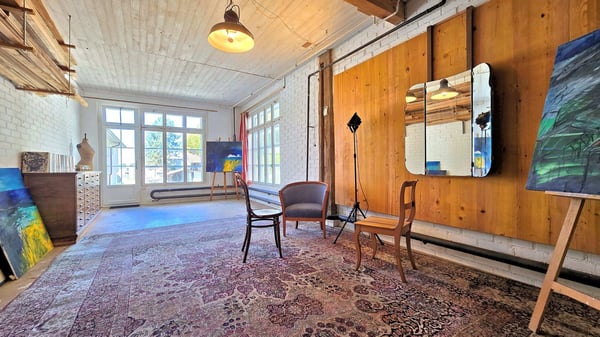 Neu aufgebauter Flarzhausteil mit Atelier-/Loftbereich 6