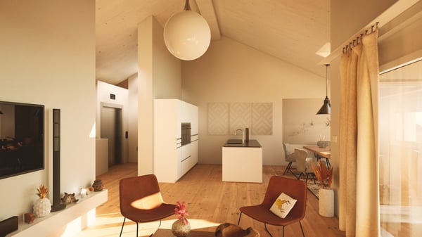 1 1/2-ZIMMER-EIGENHEIM / SONNE / NATUR / EINLIEGERWOHNUNG 4