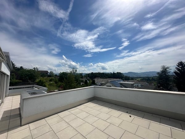 attraktive 4 1/2-Zimmer-Attikawohnung an ruhiger und sonniger Wohnlage 1